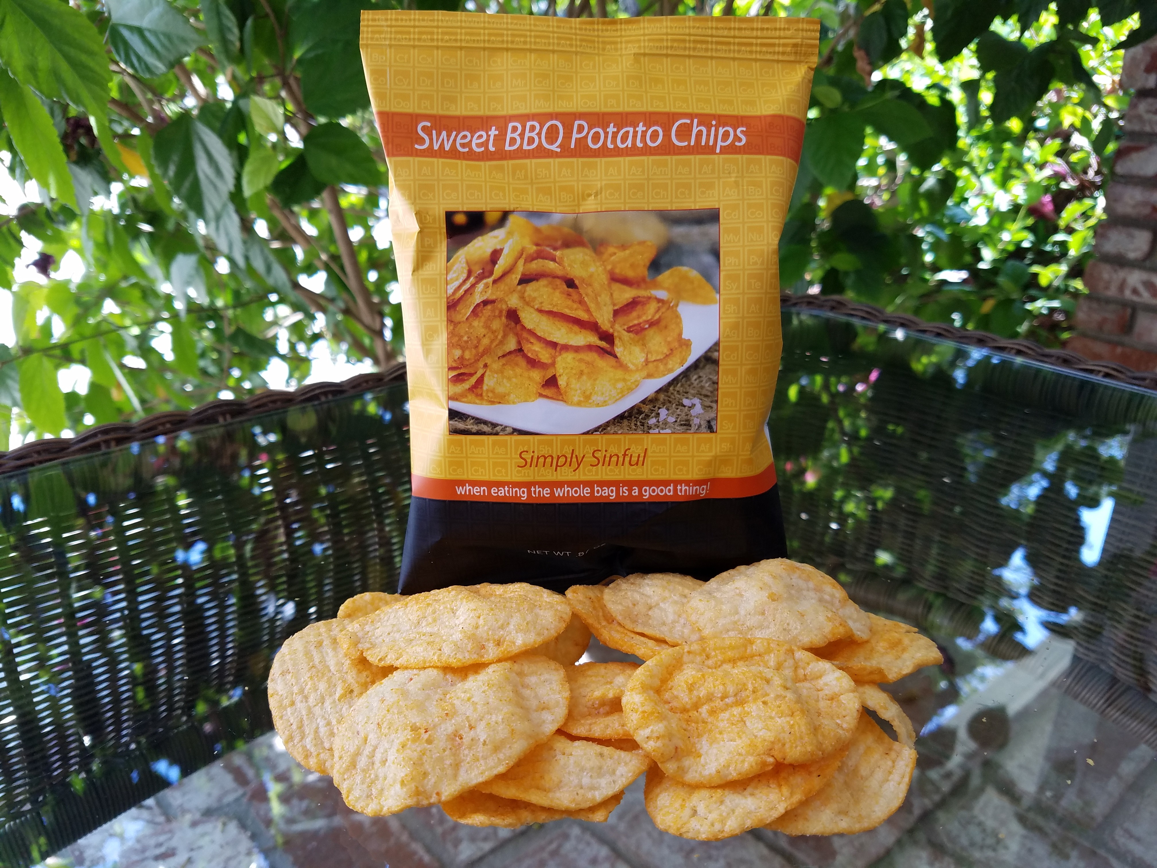Simply Sinful Sweet BBQ Potato Chips