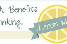 Health Benefits Of Drinking Lemon Water