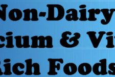 Non-Dairy Calcium & Vitamin D Rich Foods