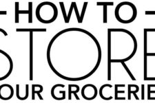 How to Store Groceries