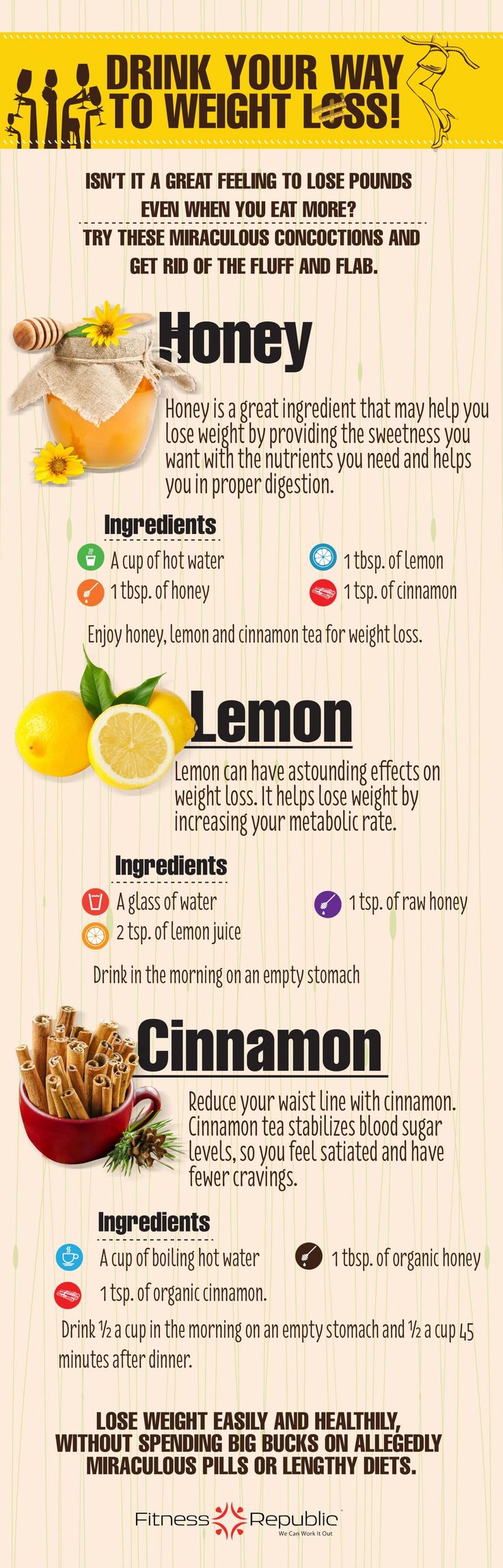 drink your way to lose weight