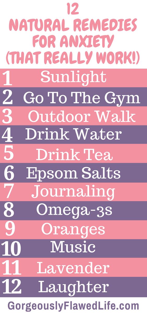 natural remedies for anxiety