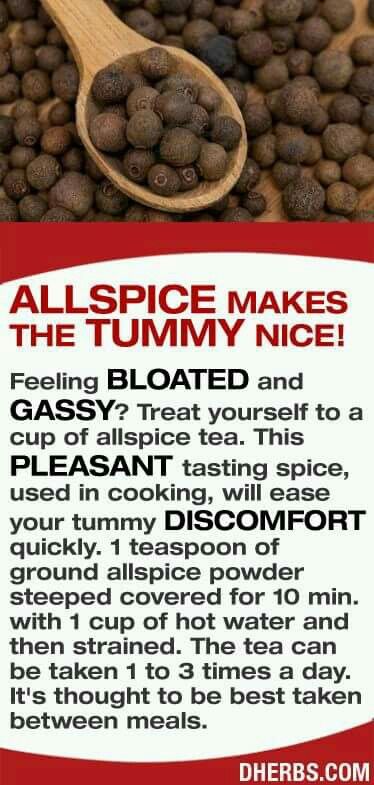 Allspice Makes The Tummy Nice!